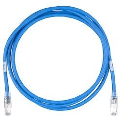 Belden Patch Cord Cat6a 10GX Blindado RJ-45 Macho - RJ-45 Macho 3 Metros Azul CAF1106010 - SILYMX