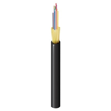 Belden Cable Fibra Óptica OM4 para Interiores/Exteriores 50/125µm Negro - Precio por Pie FD4D024P9