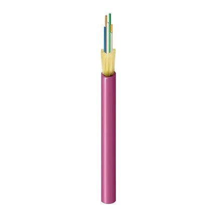 Belden Cable Fibra Óptica para Interiores/Exteriores OM4 50/125µm Violeta - Precio por Pie FI4D006R9 - SILYMX