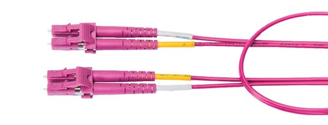 Belden Cable Fibra Óptica OM4 LC Macho - LC Macho 5 Metros Rosa FP4LDLD005M