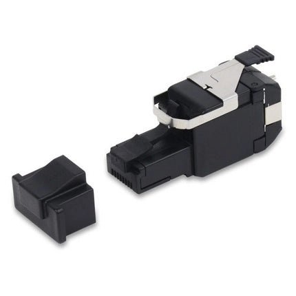 Conector Plug Belden Rj45 10gx Cat 6a T568 A/b Negro RVAFPUBK-S1 - SILYMX