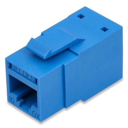 Belden Jack Modular Cat6a RJ-45 Azul RVAMJKUBL-S1 - SILYMX