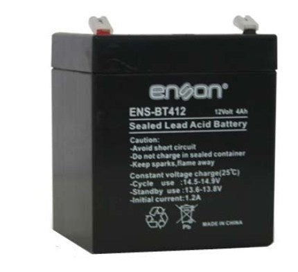 Bateria De Respaldo Enson Ens-bt412 12vdc 4a Base Plomo-acido Para Fuentes De Poder Y Sistemas De Respaldo - SILYMX