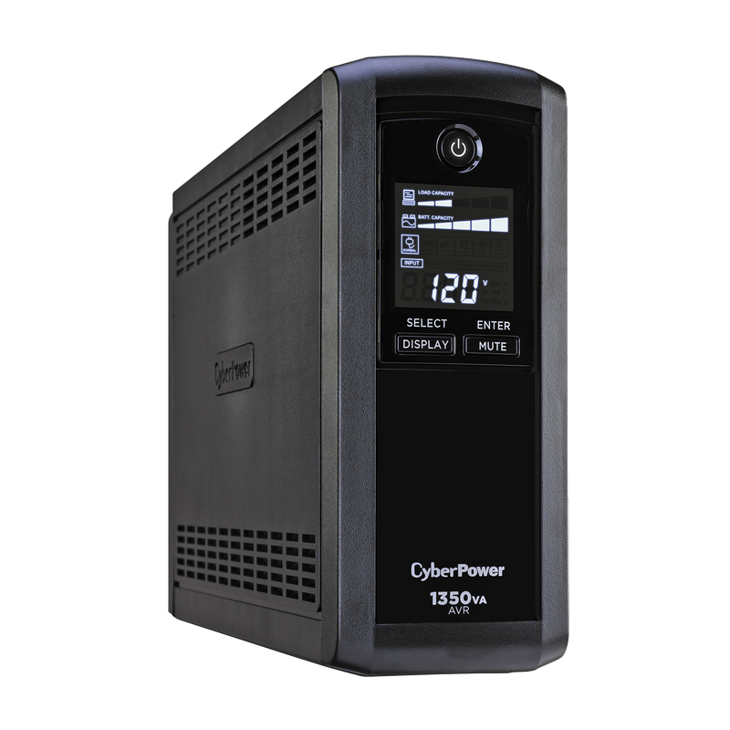 UPS de 1350 VA/815 W Topología Línea Interactiva Entrada 120 Vca NEMA 5-15P Tipo Mini Torre Con 10 Tomas NEMA 5-15R - SILYMX
