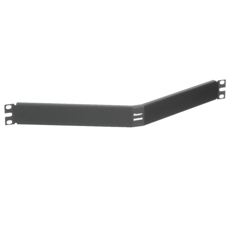 Tapa Ciega Para Rack Estándar De 19In Angulado De Acero 1Ur Color Negro - SILYMX