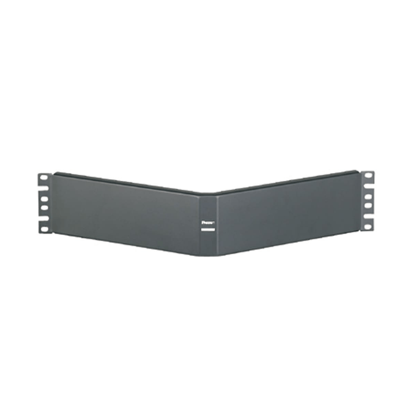 Tapa Ciega Para Rack Estándar De 19In Angulado De Acero 2Ur Color Negro - SILYMX