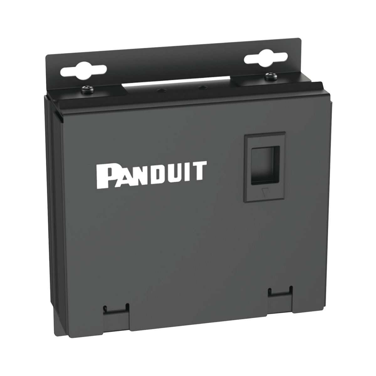 Punto de Consolidación de 6 Puertos Mini-Com Instalación en Piso Pared o Techo Fabricado en Acero Color Negro - SILYMX