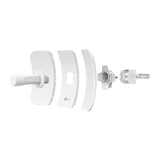 CPE de Exterior de 5 GHz a 150Mbps, Antena direccional de 23dBi, potencia de 23 dBm, PoE pasivo - SILYMX