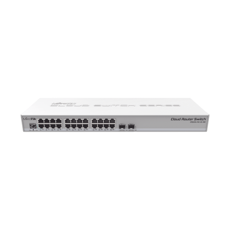 Switch Sistema Operativo Dual 24 Puertos Gigabit Ethernet y 2 Puertos SFP+ - SILYMX
