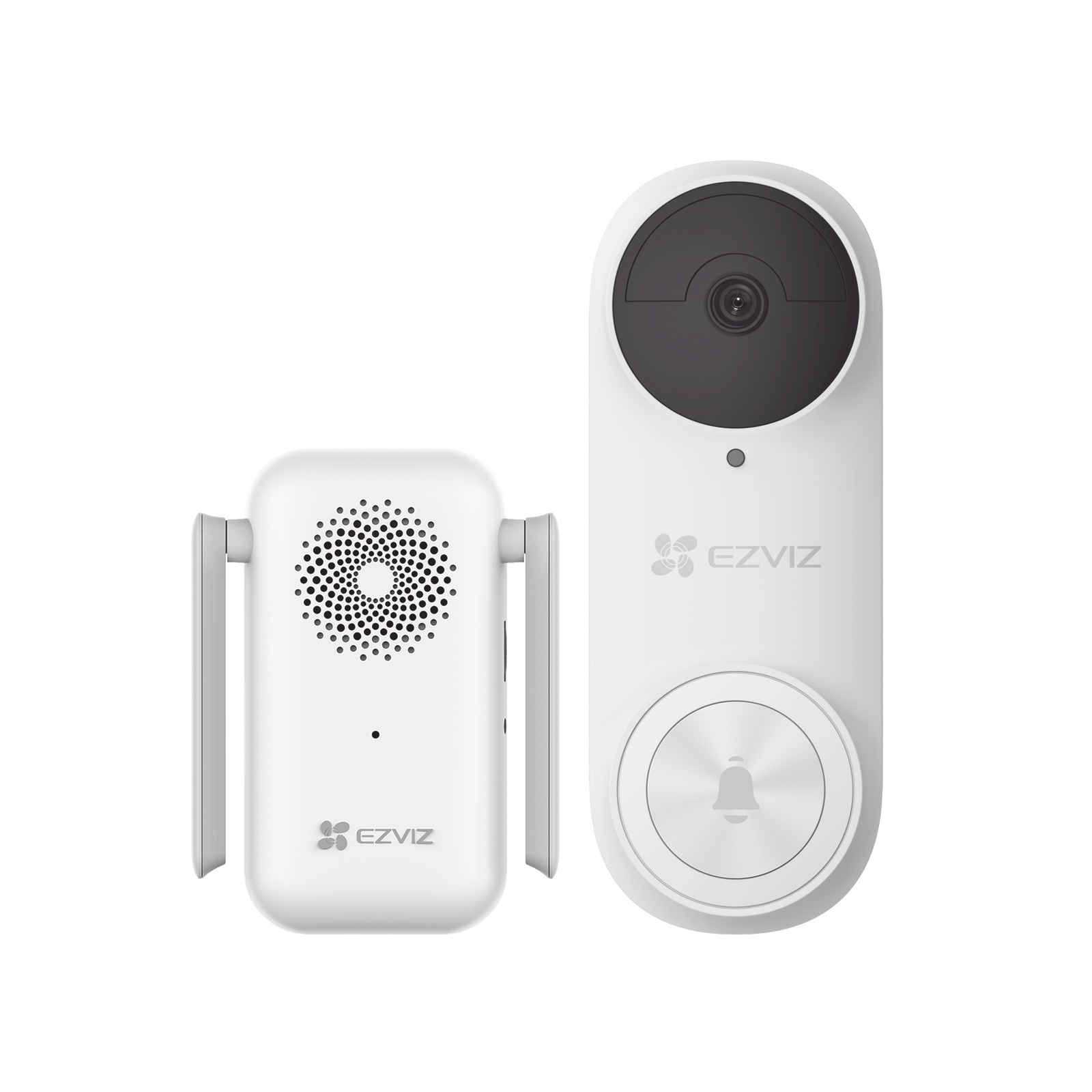 Timbre con Cámara Wi-Fi (Doorbell) de Batería Recargable / Libre de Cables / Uso Exterior Con Protección (IP65) / Cámara 3 Megapíxel / Llamada a la App / Incluye Timbre Para Interior Con Timbres Seleccionables / Ranura - SILYMX