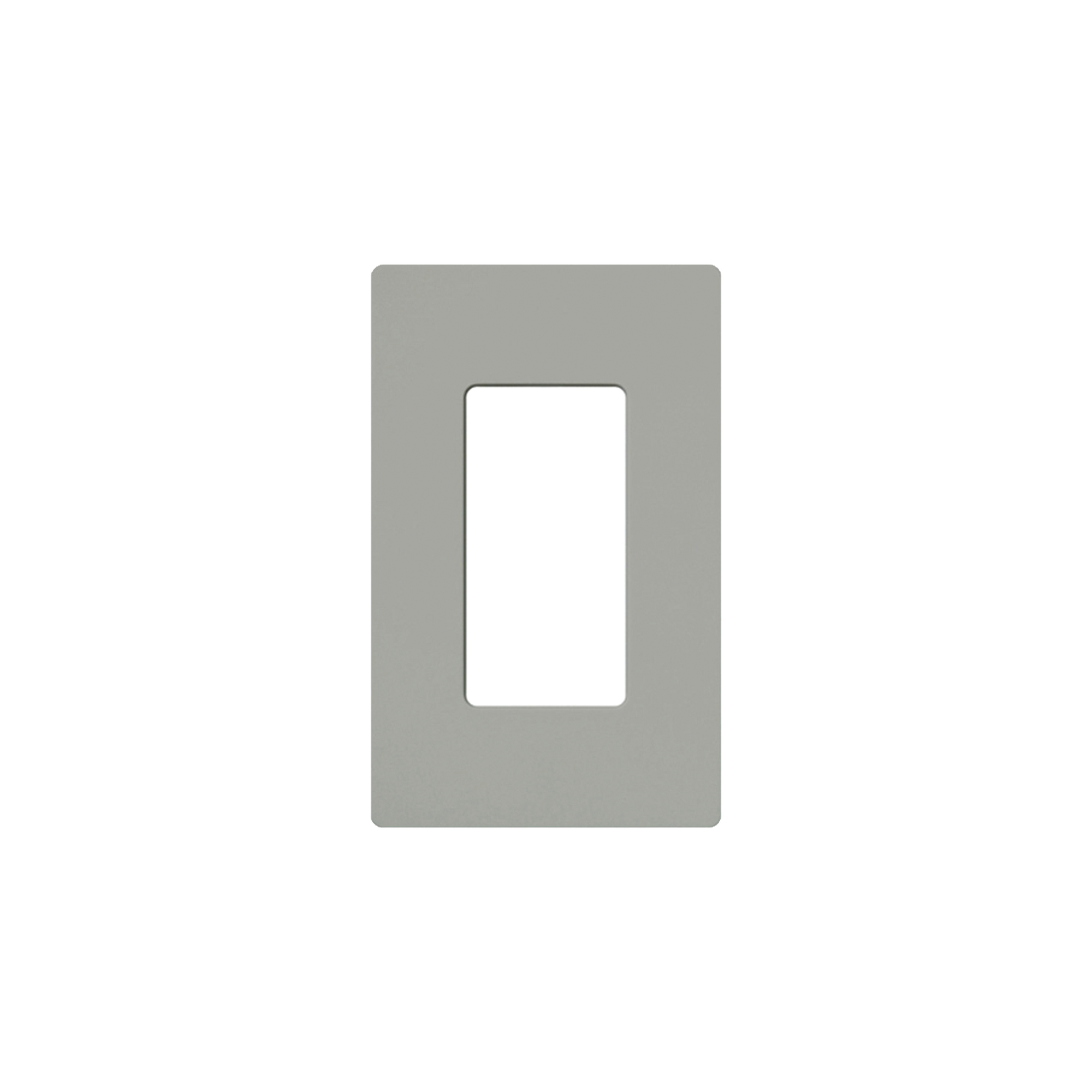 Placa de pared 1 espacio, para atenuador (dimmer), switch ó control remoto PICO inalámbrico. - SILYMX