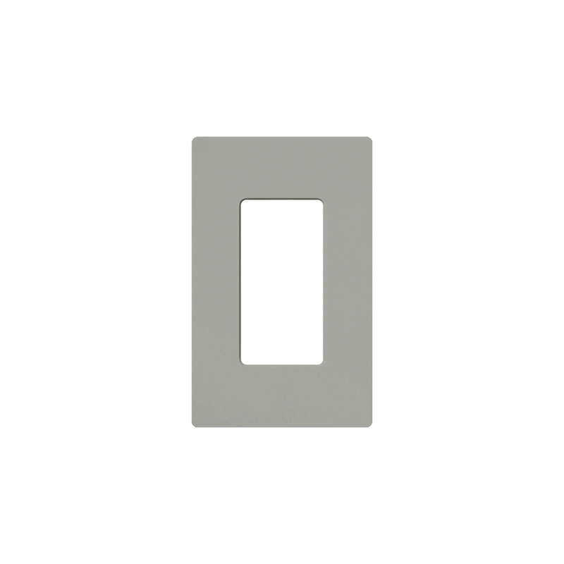 Placa de pared 1 espacio, para atenuador (dimmer), switch ó control remoto PICO inalámbrico. - SILYMX