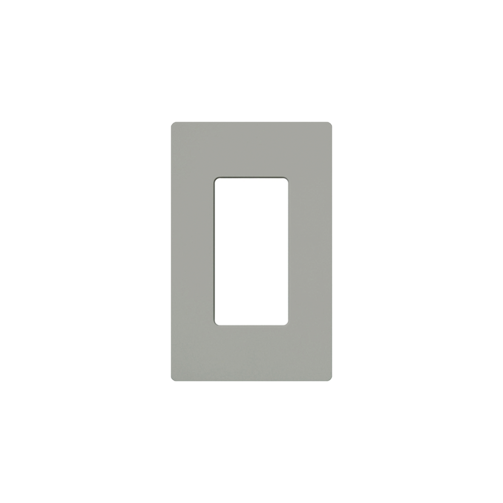 Placa de pared 1 espacio, para atenuador (dimmer), switch ó control remoto PICO inalámbrico. - SILYMX