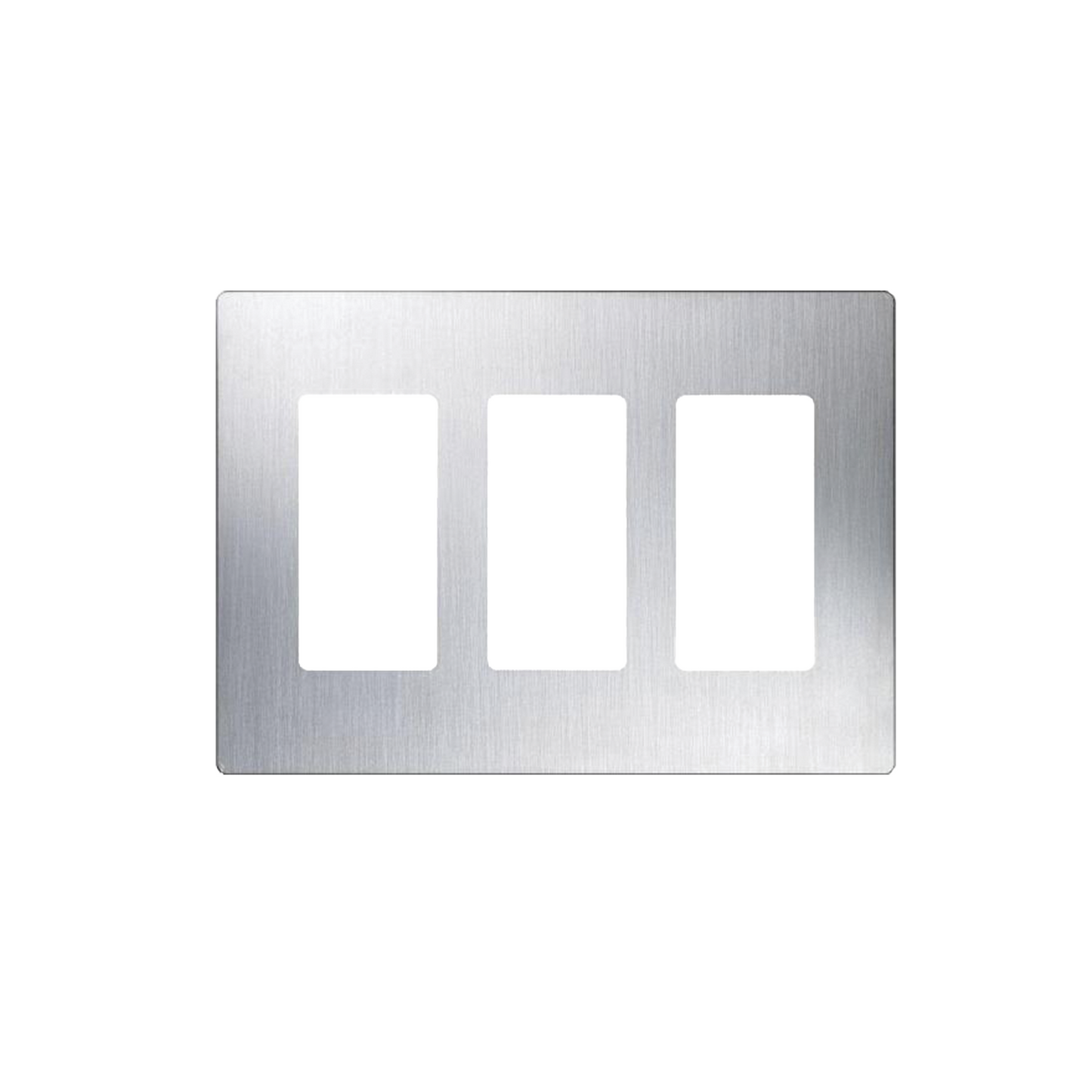 Placa de pared 3 espacio, para atenuador (dimmer), switch ó control remoto PICO inalámbrico. - SILYMX