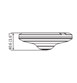 DAHUA EW2501 - Cámara FishEye de 5 Megapíxeles HDCVI/ 360 Grados/ IR de 10 Mts/ WDR Real de 120dB/ Microfono Integrado/ Uso Interior/ Starlight, 2D&3DNR - SILYMX