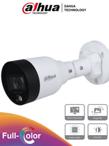 DAHUA IPC-HFW1239S1-LED-S4 - Cámara IP Bullet Full Color 2 Megapixeles/ Lente de 2.8mm/ Luz Blanca de 15 Mts/ H.265/ IP67/ PoE/ DWDR #PromoFullColor - SILYMX