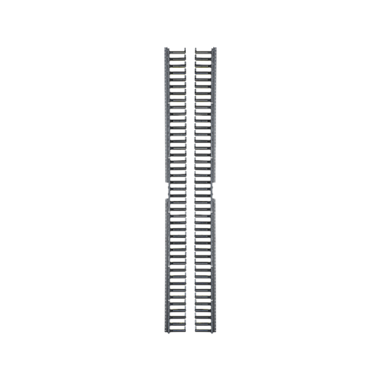 Kit de Soportes para Administración de Cable Para Gabinetes Net-Verse de 800mm y 42UR Color Negro - SILYMX