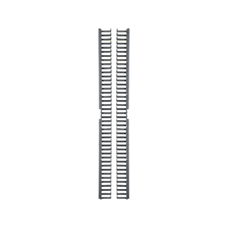 Kit de Soportes para Administración de Cable Para Gabinetes Net-Verse de 800mm y 42UR Color Negro - SILYMX