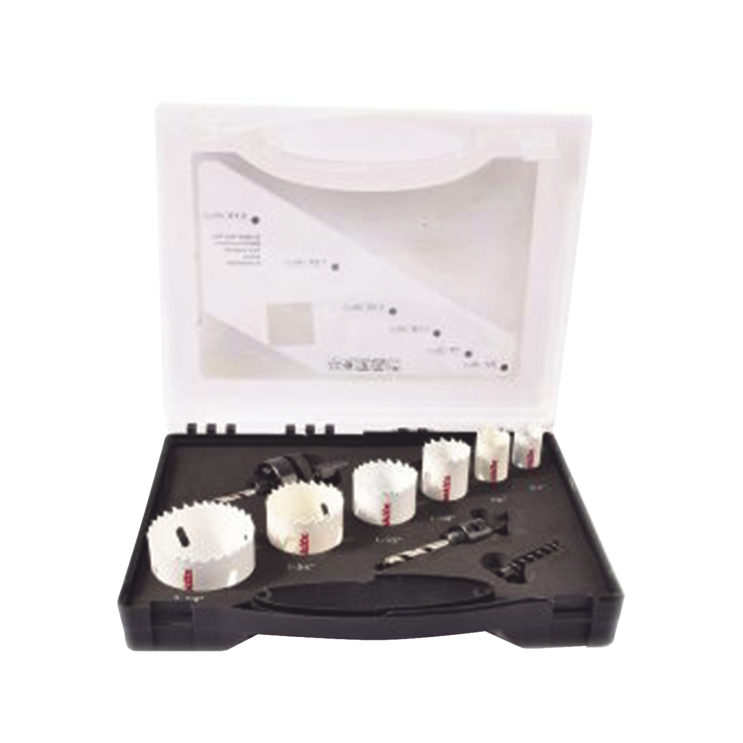 Juego De Brocasierras Makita D-21870 (3/4-2 1/4)6 Pza 2 Adaptadores A/b Resorte De Expulsion - SILYMX