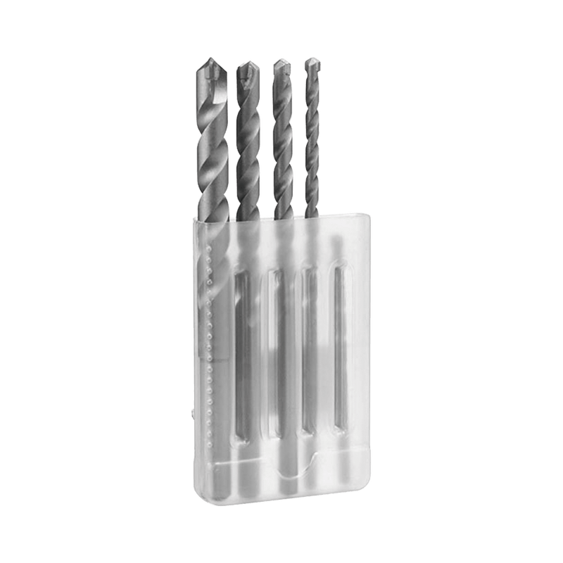 Juego de 5 Pzas. de Broca para Concreto (3/16", 1/4", 5/16", 3/8" y 1/2") - SILYMX