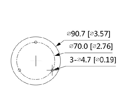 DAHUA IPC-HFW1230T1N-ZS - Camara IP Bullet de 2 Megapixeles/ Lente Motorizado de 2.8 a 12mm/ H.265+/ IR de 50 Mts/ IP67/ PoE/ Ranura para MicroSD/ DWDR/ 3D DR/ HLC/ BLC/ - SILYMX