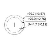 DAHUA IPC-HFW1230T1N-ZS - Camara IP Bullet de 2 Megapixeles/ Lente Motorizado de 2.8 a 12mm/ H.265+/ IR de 50 Mts/ IP67/ PoE/ Ranura para MicroSD/ DWDR/ 3D DR/ HLC/ BLC/ - SILYMX