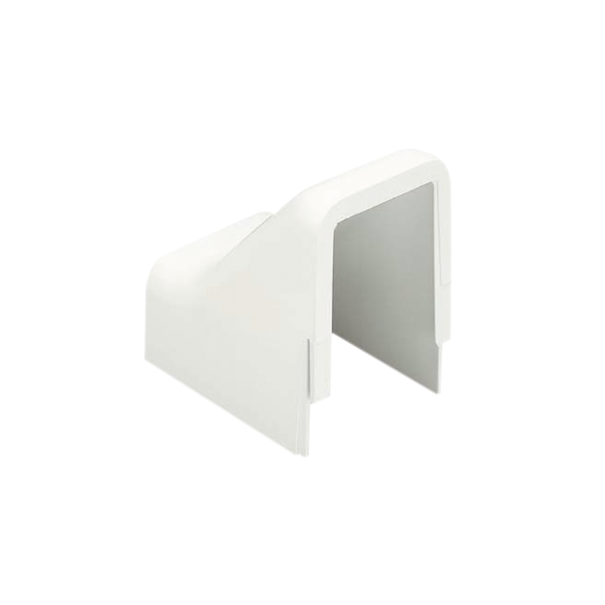 Conexión Para Techo Falso/Entrada Para Uso Con Canaleta Ld5 Material Abs Color Blanco Mate - SILYMX