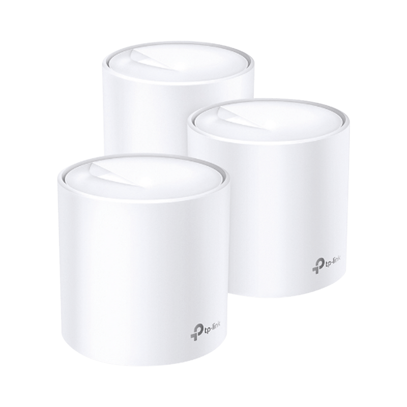 KIT de sistema inalámbrico Deco X20 mesh para hogar, doble banda Wi-Fi 6 (AX), doble puerto Gigabit, 2 antenas internas y compatible con amazon alexa - SILYMX