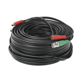 Cable Coaxial Armado con Conector BNC (Video) y Alimentación / Longitud de 30 mts / Optimizado para Cámaras 4K / Uso en Interior. - SILYMX
