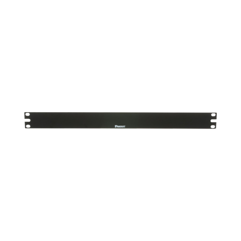Tapa Ciega Para Rack Estándar de 19in Plano de Acero 1UR Color Negro - SILYMX