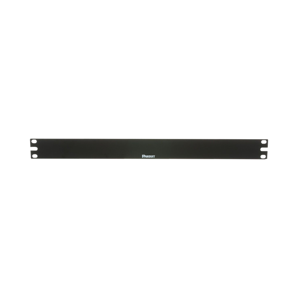 Tapa Ciega Para Rack Estándar de 19in Plano de Acero 1UR Color Negro - SILYMX