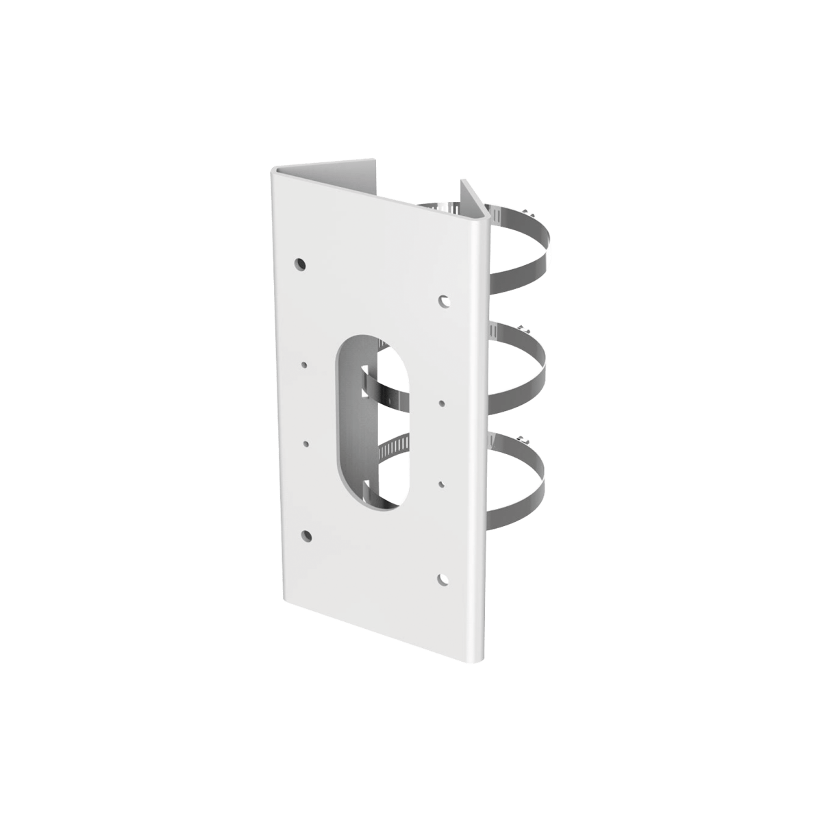 Montaje Vertical para Poste / Material de Acero Inoxidable - SILYMX