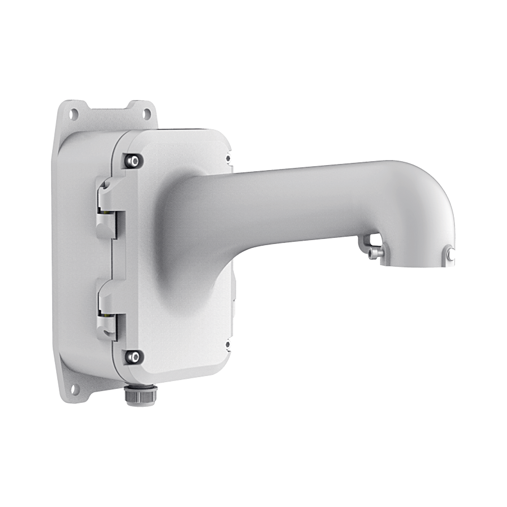Montaje de Pared para Exterior con Caja de Conexión / Compatible con Domos PTZ HIKVISION y epcom - SILYMX