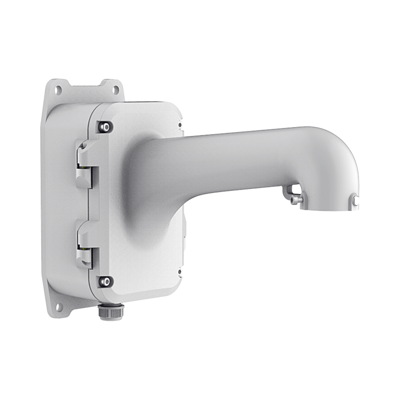 Montaje de Pared para Exterior con Caja de Conexión / Compatible con Domos PTZ HIKVISION y epcom - SILYMX
