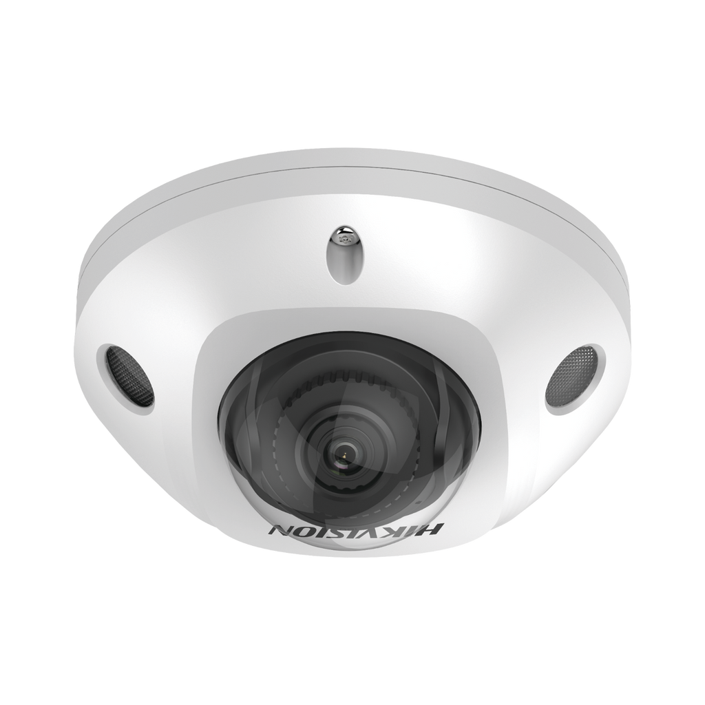 Cámara Domo IP HIKVISION 4 Megapixel 2.8 mm Micrófono Integrado 30 mts IR EXIR Exterior IP67 IK8 WDR 120 dB PoE MicroSD - SILYMX