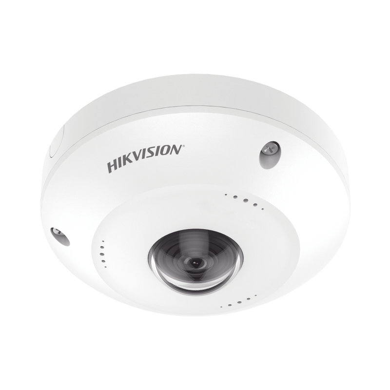 Fisheye IP 4 Megapixel Panorámica 180° - 360° Exterior IP67 IK10 PoE Múltiples Vistas por iVMS-4200 DS-2CD2945FWD - SILYMX