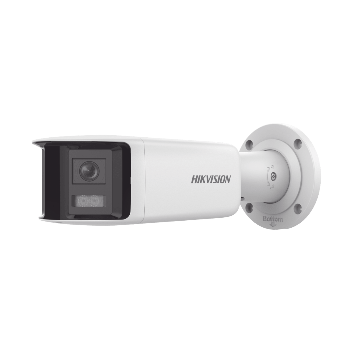 Cámaras IP BalaHIKVISIONDS-2CD2T47G2P-LSU/SL(C)PROTECCIÓN ACTIVA Bala IP Panorámica 4 Megapixel 2 Lentes 2.8 mm 180° Imagen a Color 24 7 ColorVu PoE WDR 130° IP67 ACUSENSE Luz Estroboscópica y Alarma Audible 40 mts Luz Blanca Micro SD DS - 2CD2T47G2P - LSU/SL(C) - SILYMX