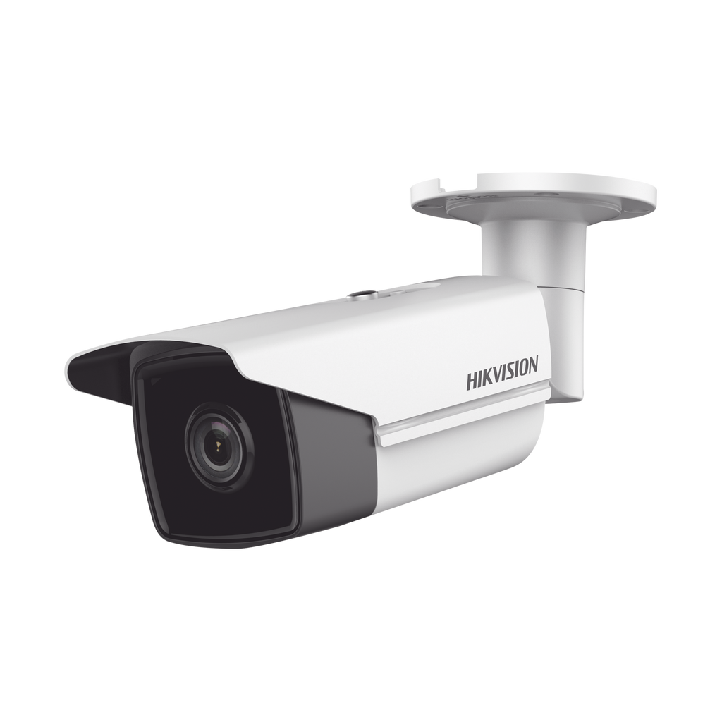 Bala IP 8 Megapixel (4K)/ Lente 4 mm / 80 mts IR EXIR / Exterior IP67 / WDR 120 dB / PoE / Videoanaliticos (Filtro de Falsas Alarmas) / Ultra Baja Iluminación / Onvif / MicroSD