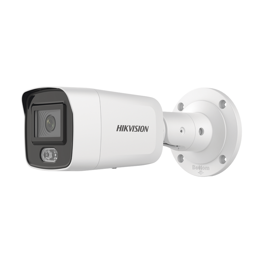 Bala IP 4 Megapixel / Imagen a color 24/7 / Lente 4 mm / Luz Blanca 40 mts / Exterior IP67 / WDR 120 dB / Audio y Alarma / Captura Facial - SILYMX