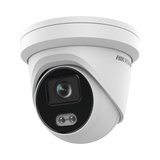 Cámara Turret IP 4 Megapixel / Imagen a color 24/7 / Lente 4mm / Luz Blanca 40 mts / Exterior IP67 / Micrófono Integrado / WDR 120 dB / Audio y Alarma - SILYMX