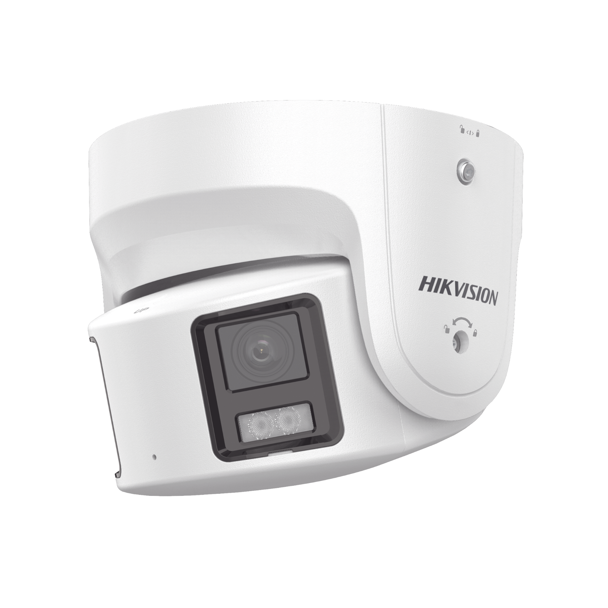 [ PROTECCIÓN ACTIVA ] Turret IP Panorámica 8 Megapixel / 180° / Imagen a Color 24/7 / PoE / WDR 130° / IP67 / ACUSENSE / Protección Activa (Luz Estroboscópica y Alarma Audible) / MicroSD - SILYMX