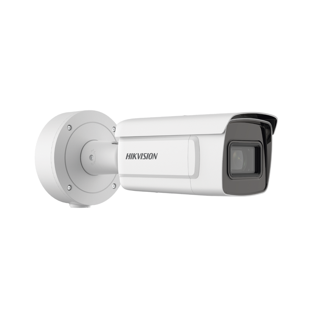 Bala IP 2 Megapixel / Lente Mot. 4.7 a 71 mm (15X Zoom)  / 150 mts IR EXIR / IP67 / IK10 / WDR 120 dB / PoE + / Filtro de Falsas Alarmas / Videoanaliticos Integrados / MicroSD