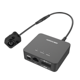 Pinhole IP 2 Megapixel Lente 3.7 mm 2 Mts Cable PoE Ideal para Cajeros Automáticos ATM WDR Micro SD Cámara Tipo Block DS-2CD6425G1-20 - SILYMX