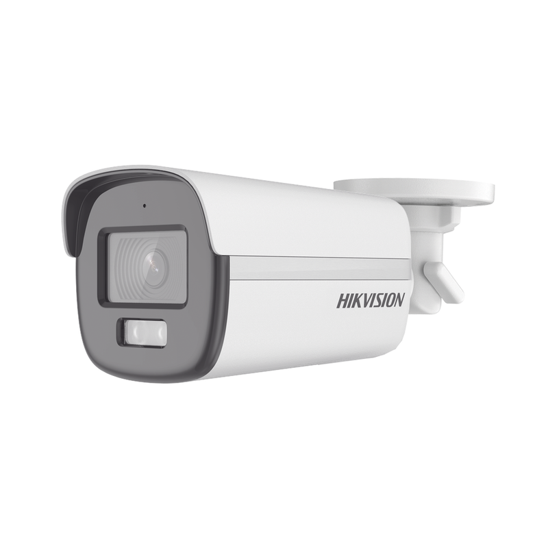Cámara Bala TURBOHD 3K (5MP) / Lente 3.6 mm / Micrófono Integrado / Imagen a color 24/7 / Luz Blanca 40 mts / Exterior IP67 / dWDR / 4 Tecnologías - SILYMX