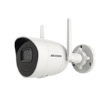 Cámara Bala IP 4 Megapixel Lente 2.8 mm 30 mts IR Exterior IP66 Wi-Fi WDR 120 dB H.265 Micrófono y Bocina Interconstruido MicroSD DS-2CV2041G2-IDW(E) - SILYMX