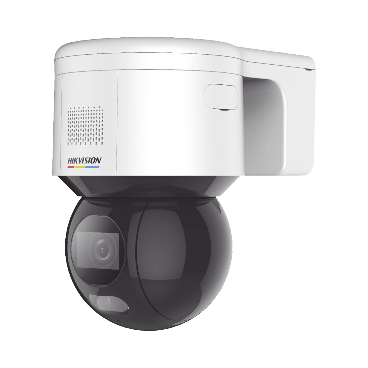 Cámara Domo PTZ IP 4 Megapixel / Imagen a Color 24/7 / Lente 4 mm / Luz Blanca 30m / Exterior IP66 / PoE+ / Micrófono y Bocina Integrada / WDR 120 dB - SILYMX