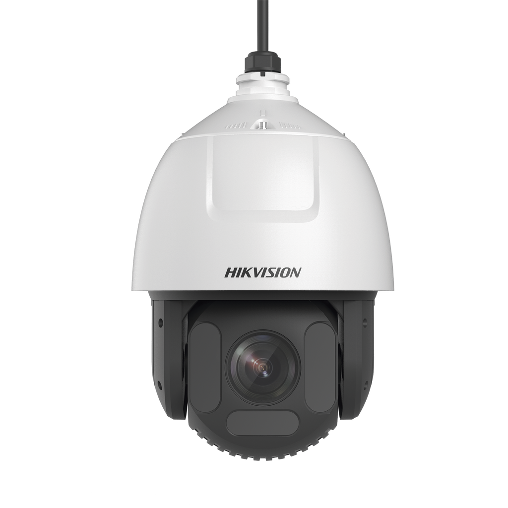 Domo PTZ IP 4 Megapixel  / 45X Zoom / 300 mts IR / AutoSeguimiento  / WDR 120 dB / EIS / Deep Learning / Exterior IP66 / Rapid Focus / Hi-PoE  / MicroSD