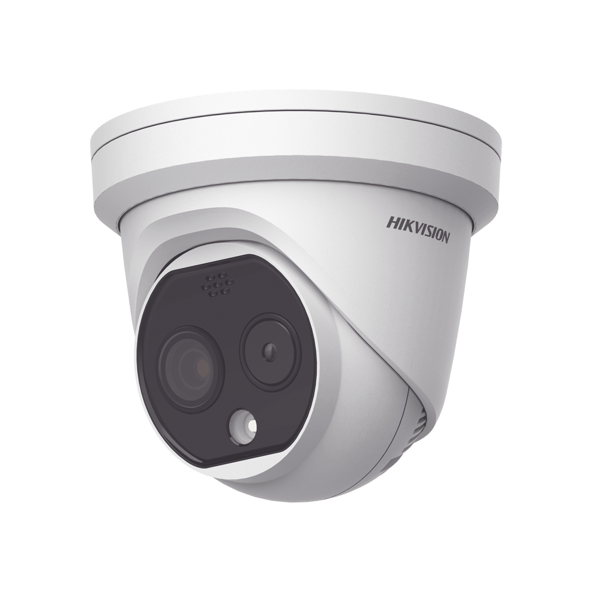 Cámara Turret Ip Dual Térmica (160X120) Óptico 2 Mm (4mpx)/ 15m Ir/Exterior Ip67/Poe/Termométrica/Detección De Temperatura/ Sirena Y Luz Intermitente - SILYMX