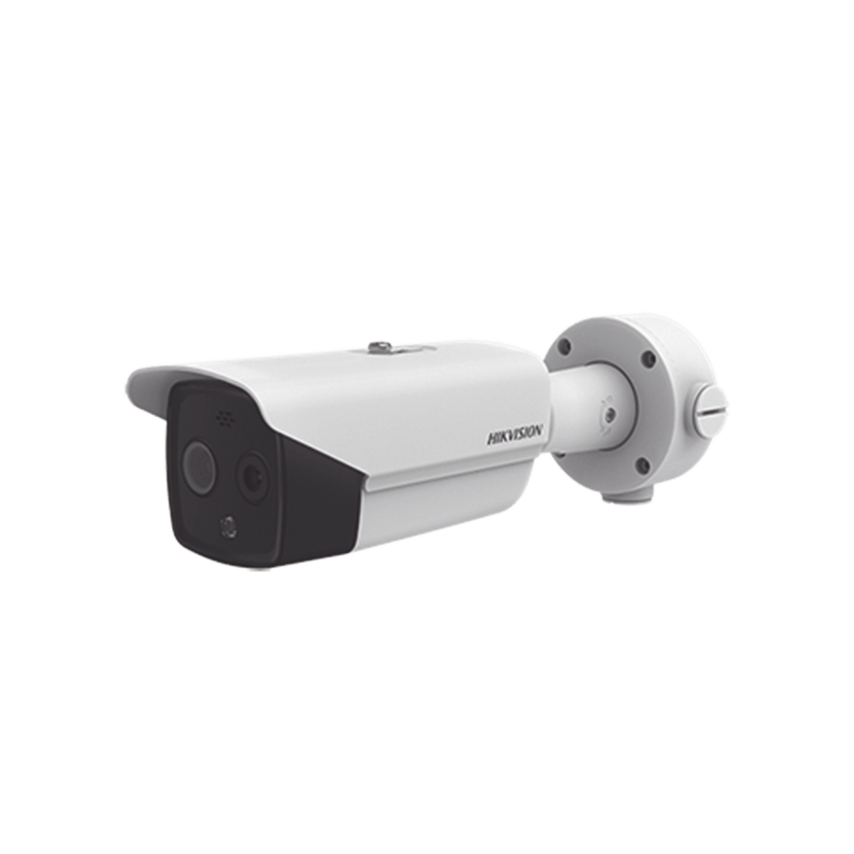 Bala IP Dual / Térmica 6.2 mm (160 x 120) / Óptico 8 mm (4 Megapixel) / DETECCIÓN DE PERSONAS 183 m /40 mts IR / Exterior IP67 / PoE / Termométrica / Detección de Temperatura / Sirena y Luz Inte / Micro SD 32 GB Incluida - SILYMX