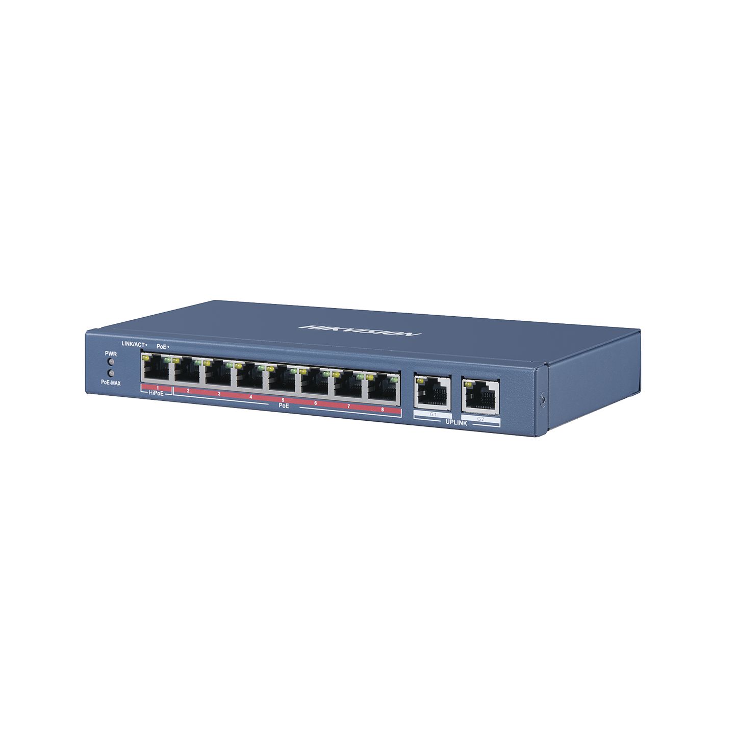 Switch PoE+ / No Administrable / 7 Puertos 10/100 Mbps PoE+(30 W) / 1 Puerto 100 Mbps PoE++ (60W) / 2 Puertos 10/100/1000 Mbps / PoE hasta 250m / 110W - SILYMX